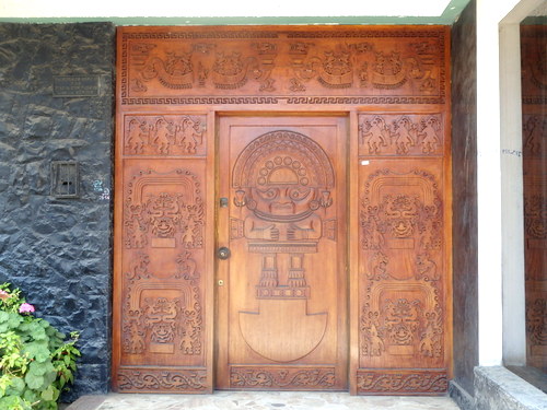 Entrance way to our Trujillo lunch restaurant.